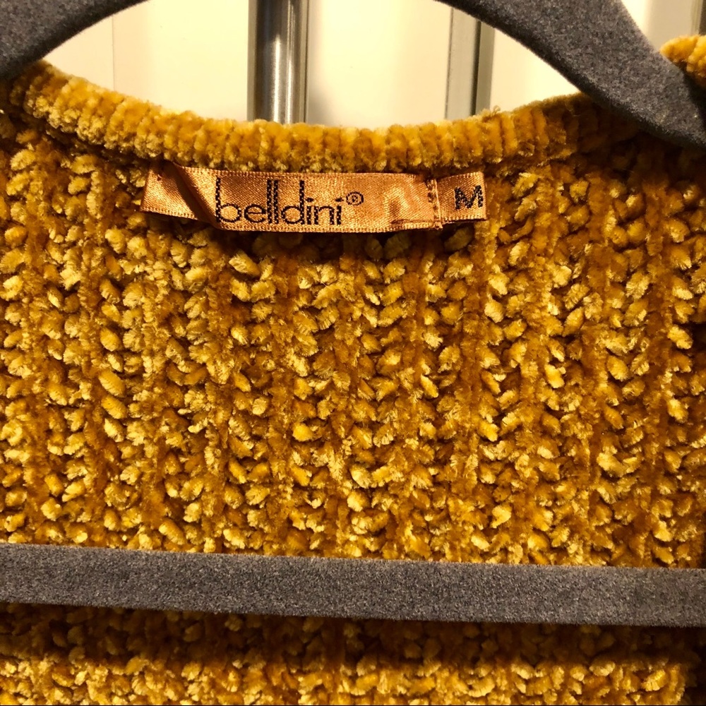 Cozy Mustard Cardigan Sweater - Picture 4 of 8